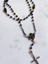 Load image into Gallery viewer, Sword & the Rose-ary Necklaces