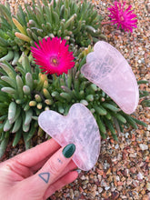 Load image into Gallery viewer, Rose Quartz Gua Sha