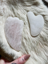 Load image into Gallery viewer, Clear Quartz Gua Sha