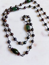 Load image into Gallery viewer, Sword & the Rose-ary Necklaces