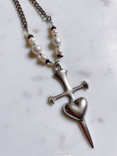 Load image into Gallery viewer, Dagger Heart Necklace