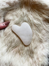 Load image into Gallery viewer, Clear Quartz Gua Sha