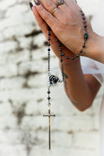 Load image into Gallery viewer, Sword & the Rose-ary Necklaces