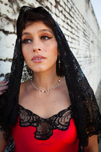 Load image into Gallery viewer, Pearl Dagger Earrings