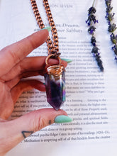 Load image into Gallery viewer, Aura Amethyst Choker