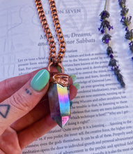 Load image into Gallery viewer, Aura Amethyst Choker