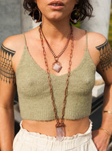 Load image into Gallery viewer, Amora Kunzite Statement Necklace