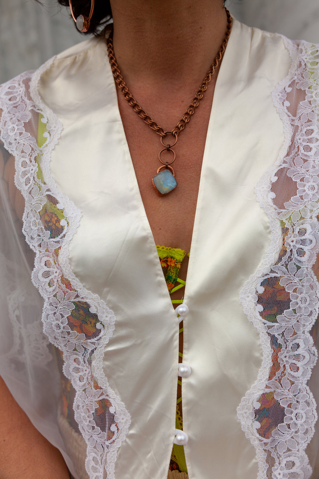 Fiona Moonstone Necklace