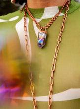 Load image into Gallery viewer, Aura Amethyst Choker