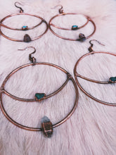 Load image into Gallery viewer, Aquarius Moon Hoops