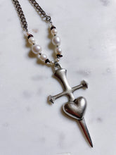Load image into Gallery viewer, Dagger Heart Necklace
